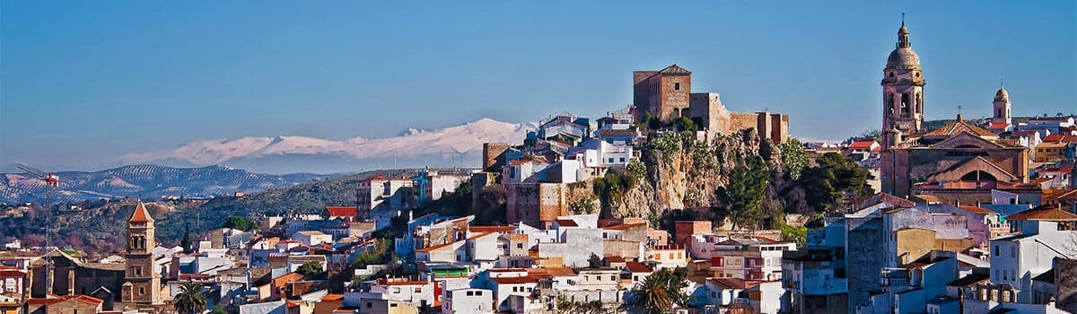Vista panorámica de Loja, Granada